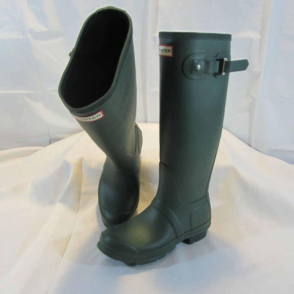 Hunter Women's Original Tall Rain Boots - Hunter Green - Size 6 - NEW